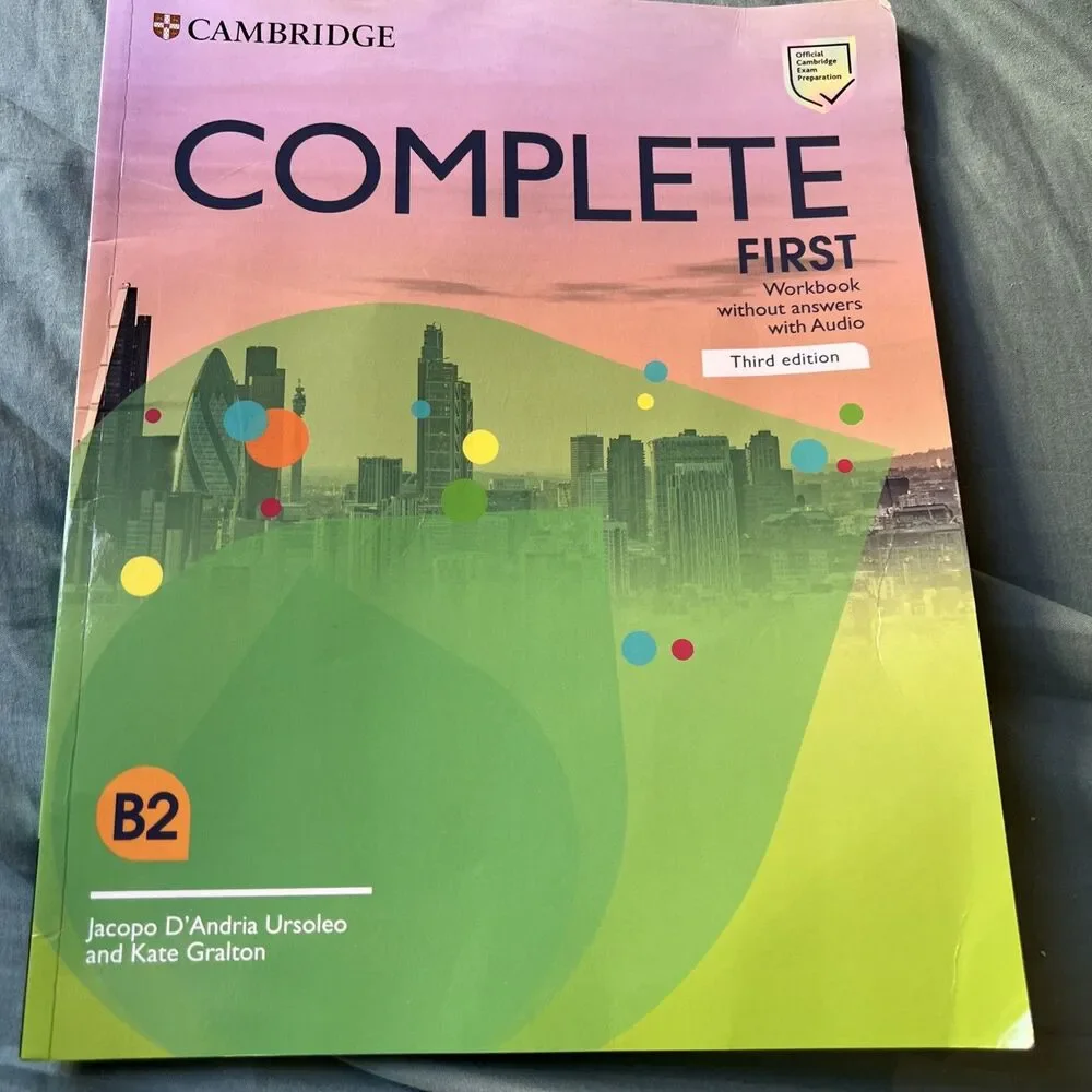 English Second Language (ESL) Complete First Workbook  with Answers Audio